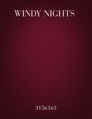 Windy Nights Two-Part choral sheet music cover Thumbnail